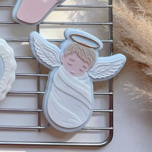 Swaddled Baby Angel