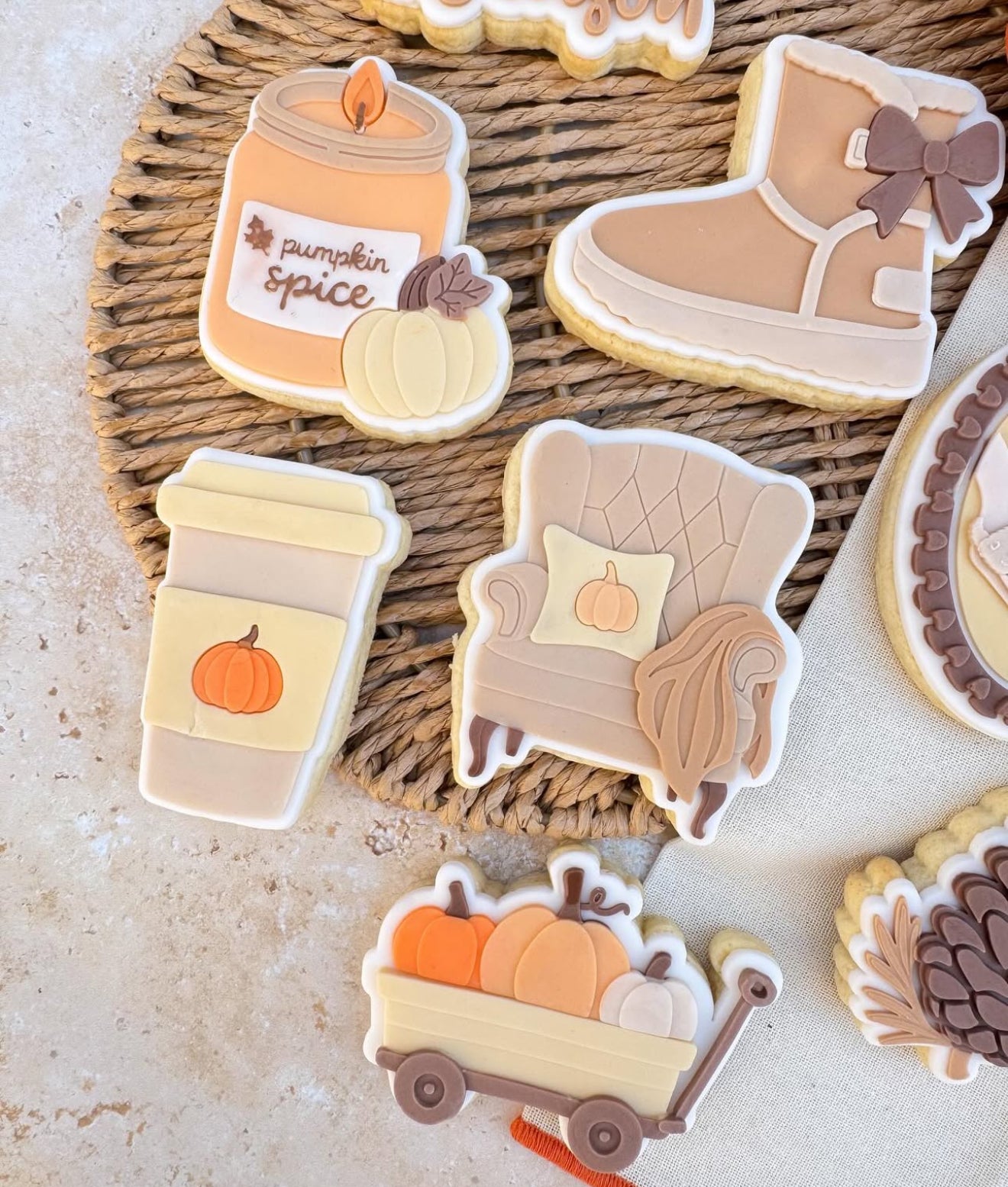 Pumpkin Coffee Cup Stamp and Cutter