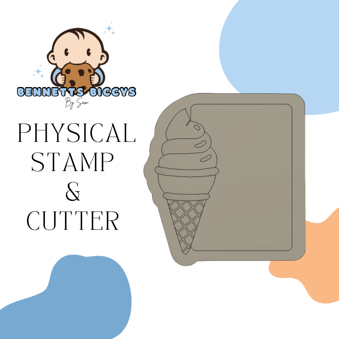 Icecream Arch Stamp and Cutter