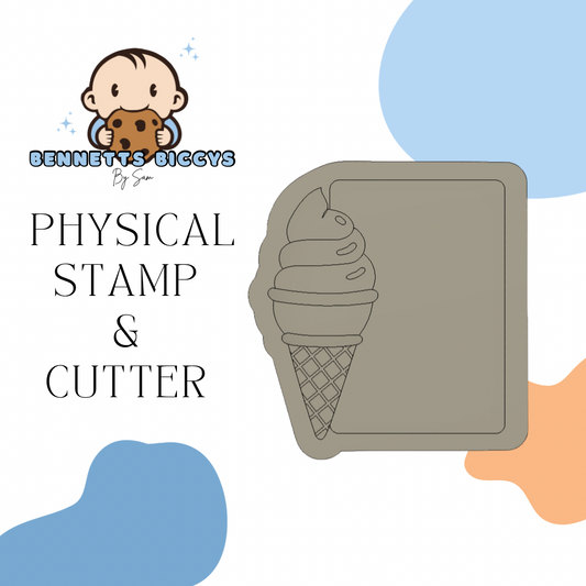 Icecream Arch Stamp and Cutter