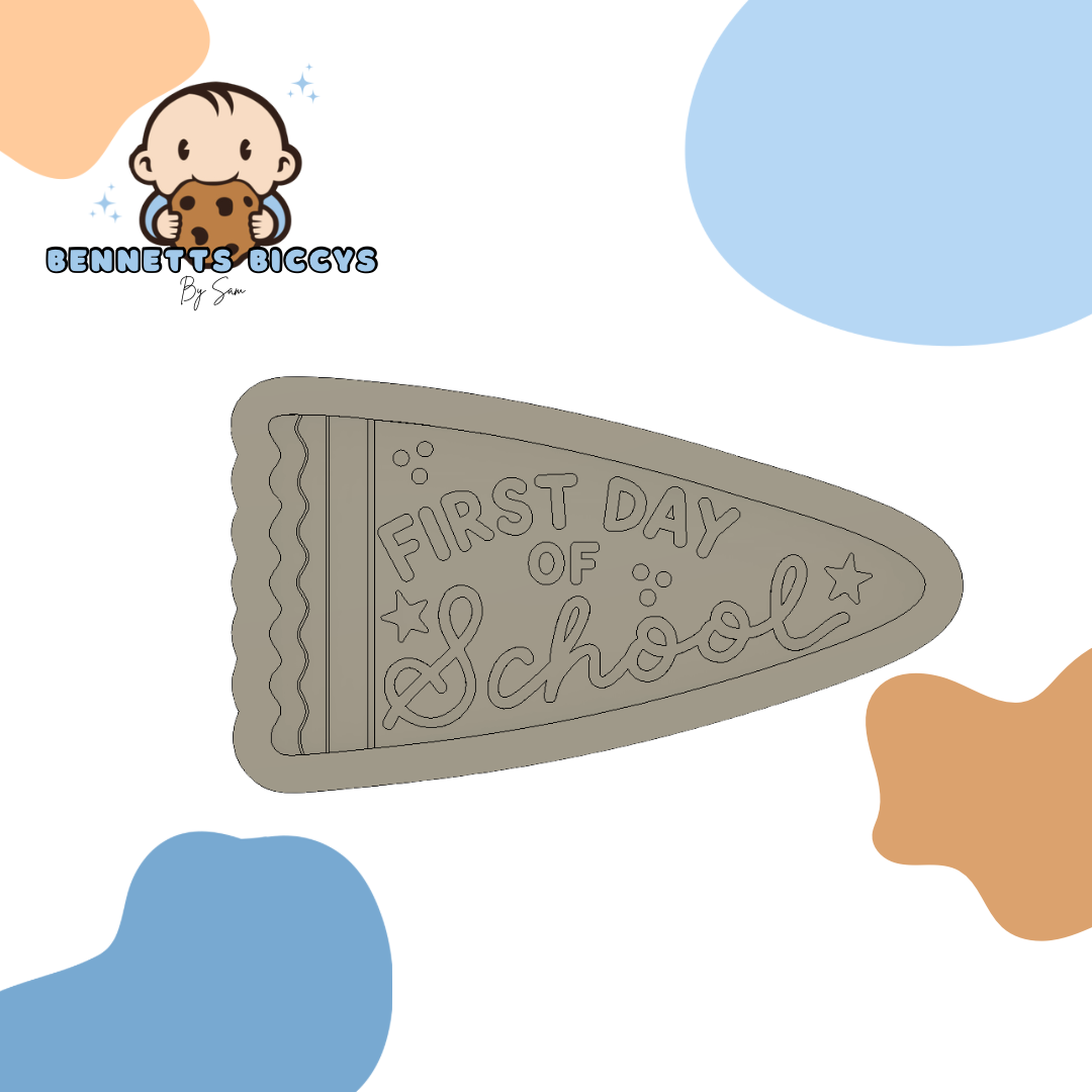 First Day Of School Flag