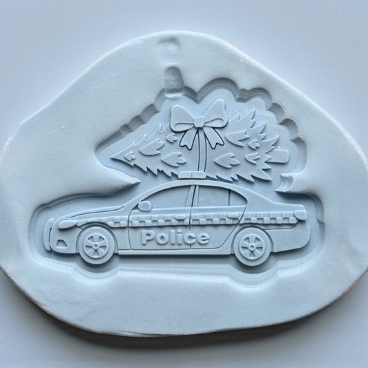 Christmas Police Car