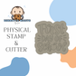 First Day Of School Stamp and Cutter