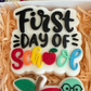 First Day Of School Stamp and Cutter
