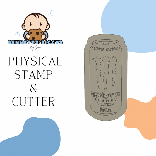 Energy Drink Stamp and Cutter