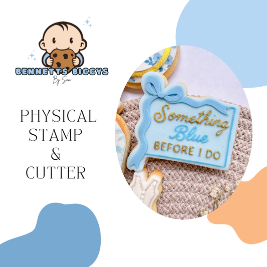 Something Blue Stamp and Cutter