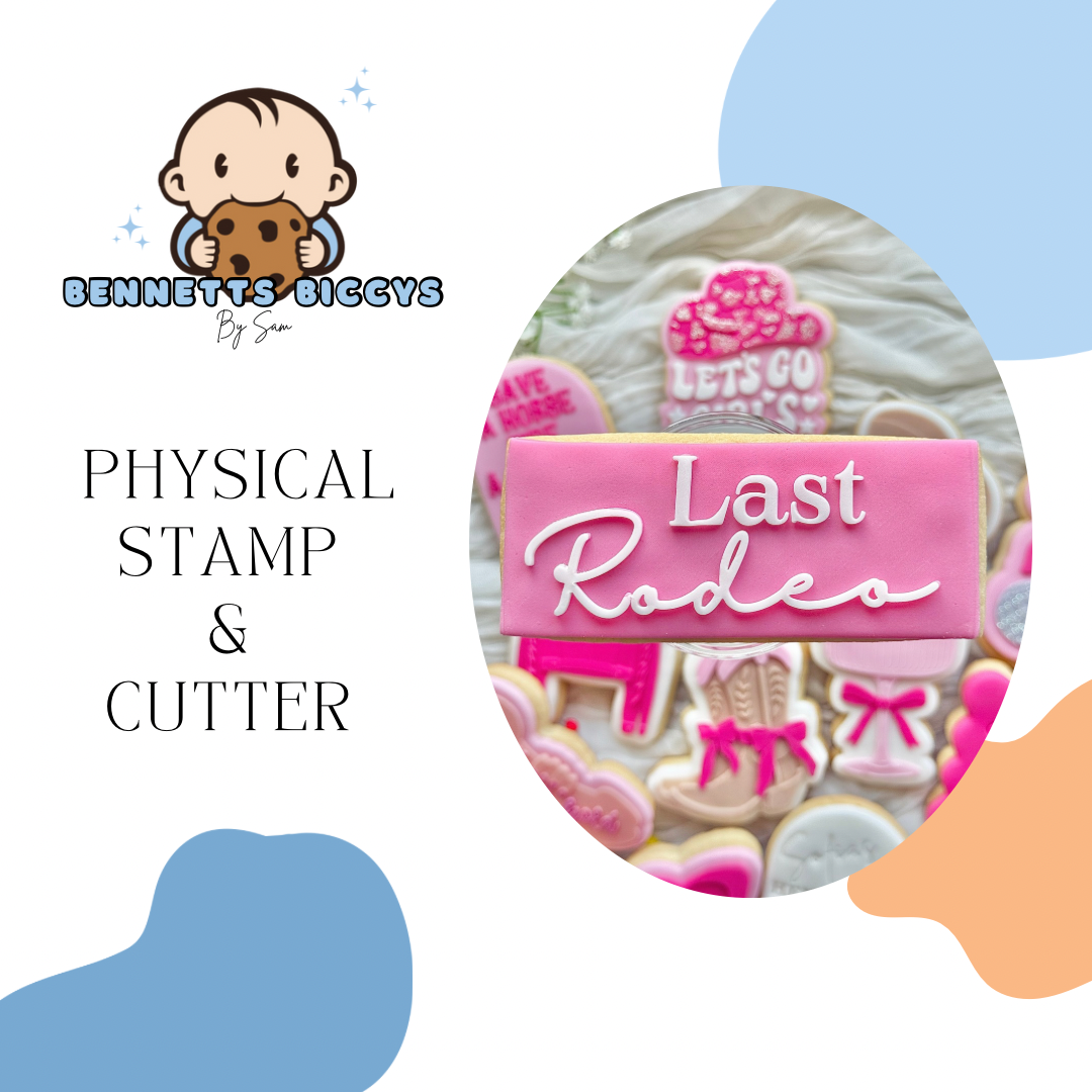 Last Rodeo Stamp and Cutter