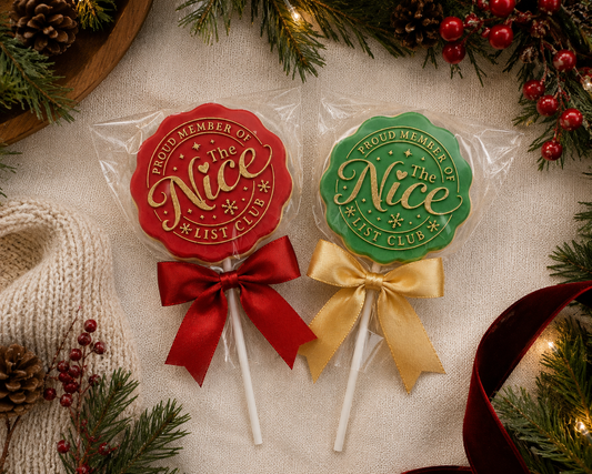 Nice List Biscuit Lolly