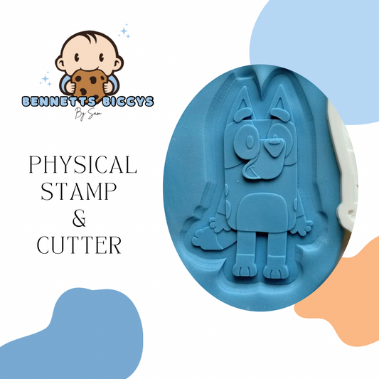 Blue Dog Stamp and Cutter