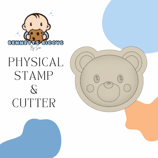 Teddy Face Stamp and Cutter