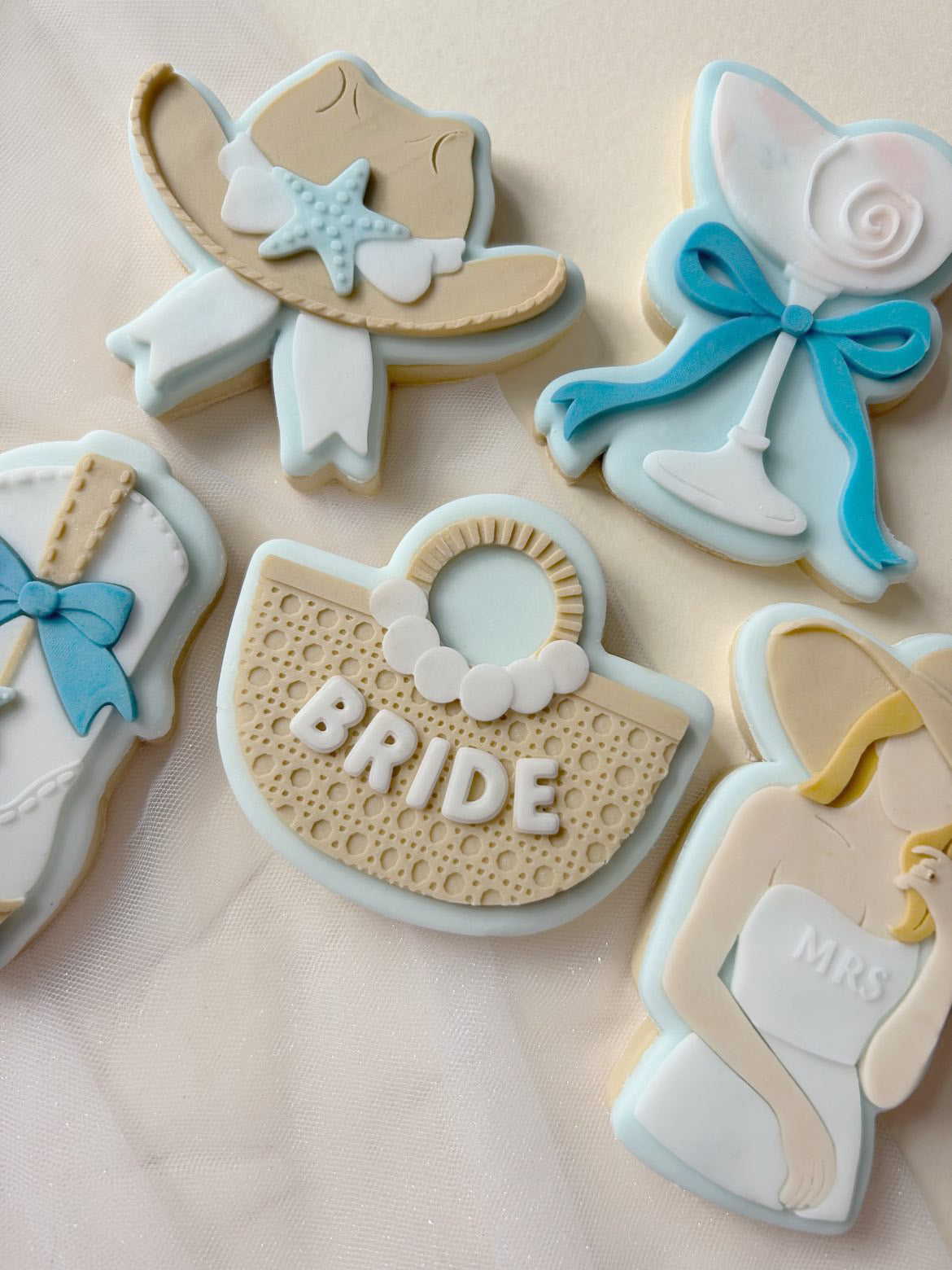 Bride Beach Bag Stamp and Cutter
