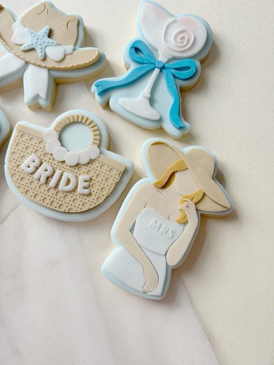 Beach Bride Stamp and Cutter
