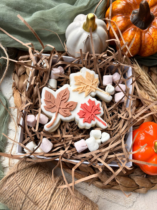 Autumn Leaves Stamp and Cutter