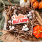 Hello Autumn Stamp and Cutter