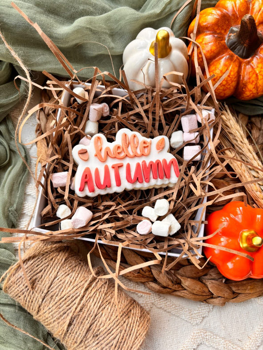 Hello Autumn Stamp and Cutter