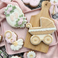 Floral Baby Feet Frame