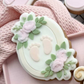 Floral Baby Feet Frame