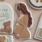 Pregnant Lady with Bear Ears