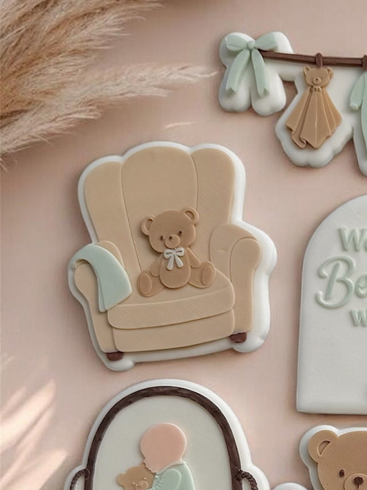 Teddy Bear on Chair
