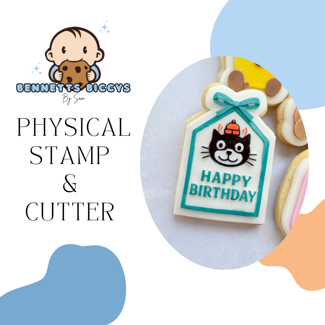 Birthday Tag Stamp and Cutter
