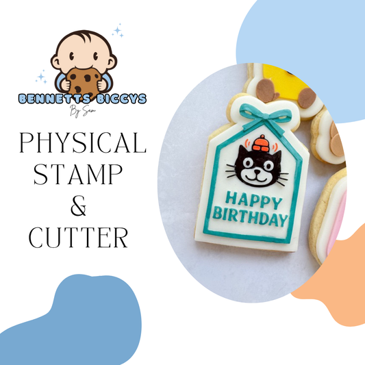 Birthday Tag Stamp and Cutter