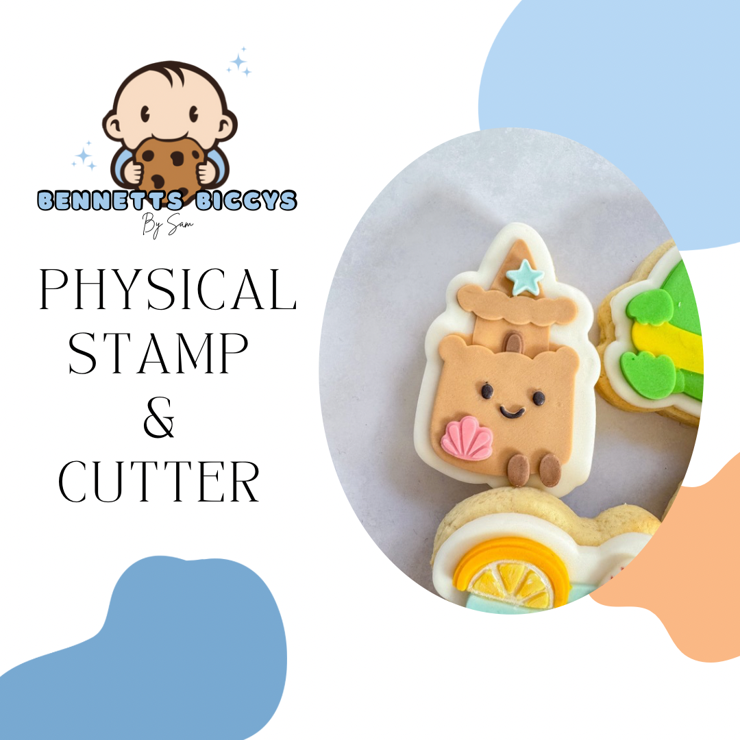 Sandcastle Stamp and Cutter