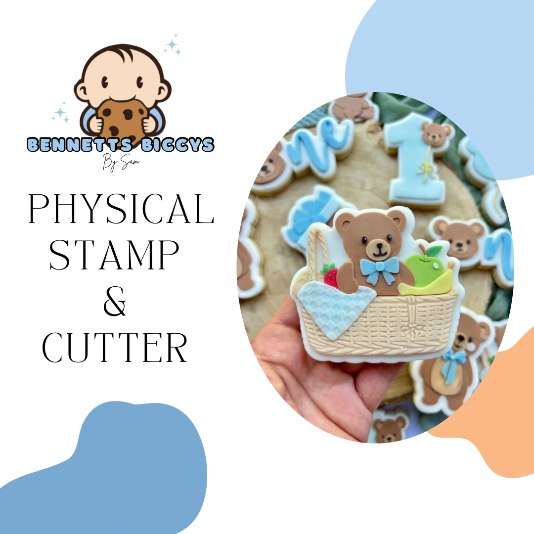 Teddy Bears Picnic Stamp and Cutter