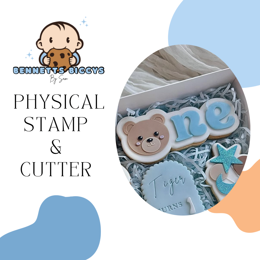 Bear One Stamp & Cutter