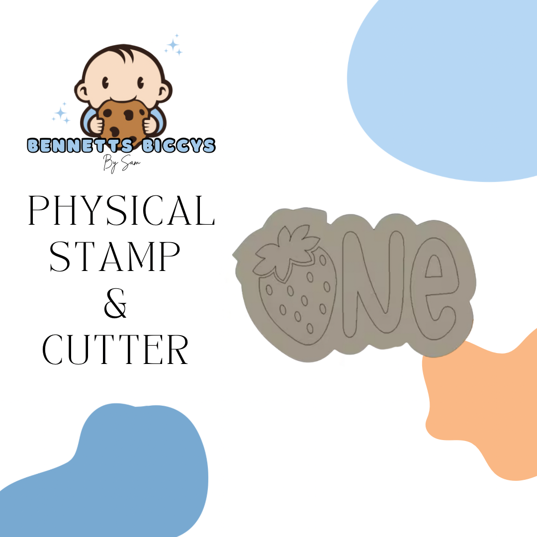 Strawberry One Stamp and Cutter