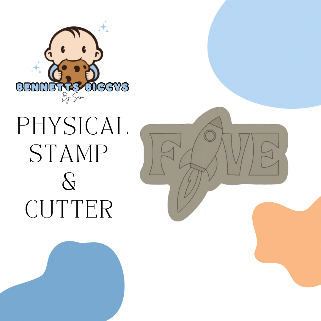Rocket Five Stamp and Cutter