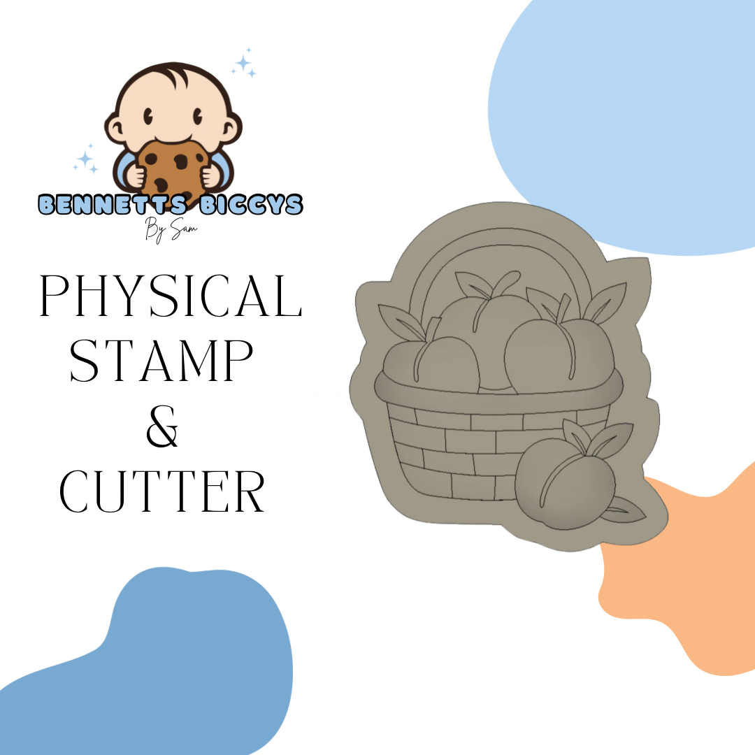 Peach Basket Stamp and Cutter