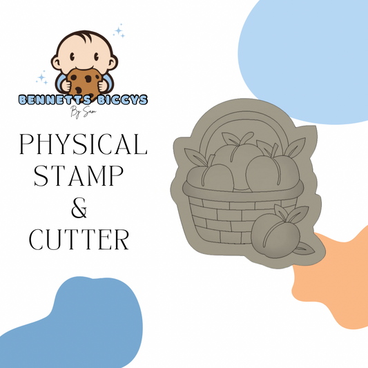 Peach Basket Stamp and Cutter