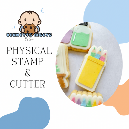 Pencil Pot Stamp and Cutter